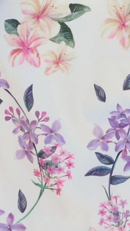 Katalina Mini Dress Botanical Bloom
