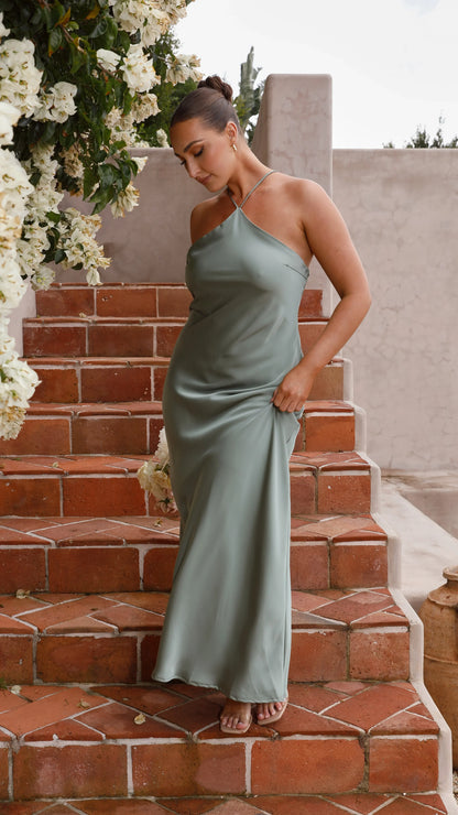 Chiara Maxi Dress Green