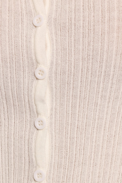 Fairfax Knit Top White