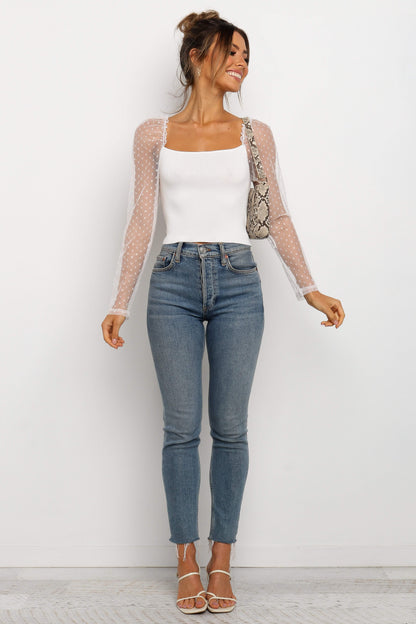 Rigala Top Ivory