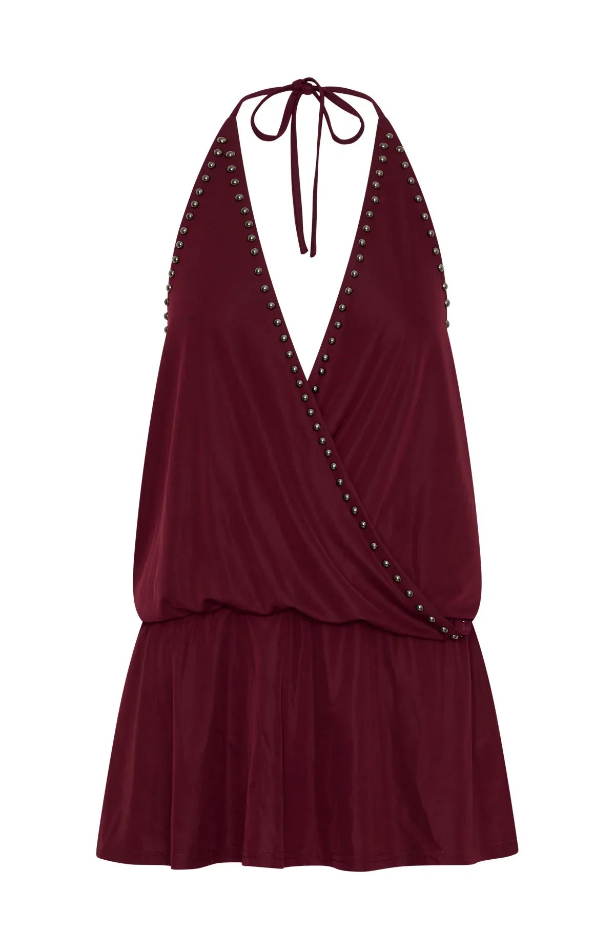 Favourite Moment Mini Dress Cherry Cola