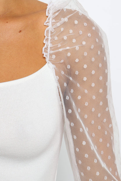 Rigala Top Ivory