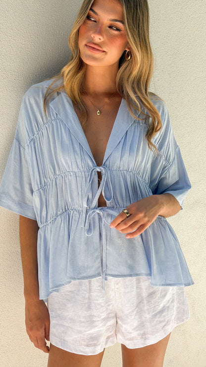 Kailey Top Blue