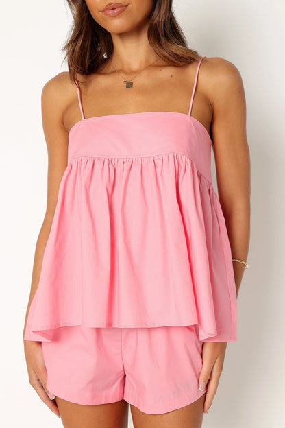 Serina Short Set Pink