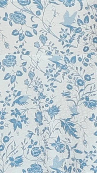 Page Maxi Dress Blue Floral