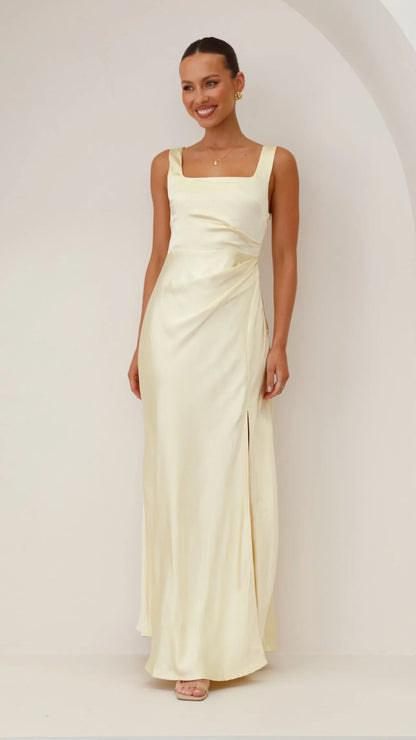 Alaria Maxi Dress Yellow