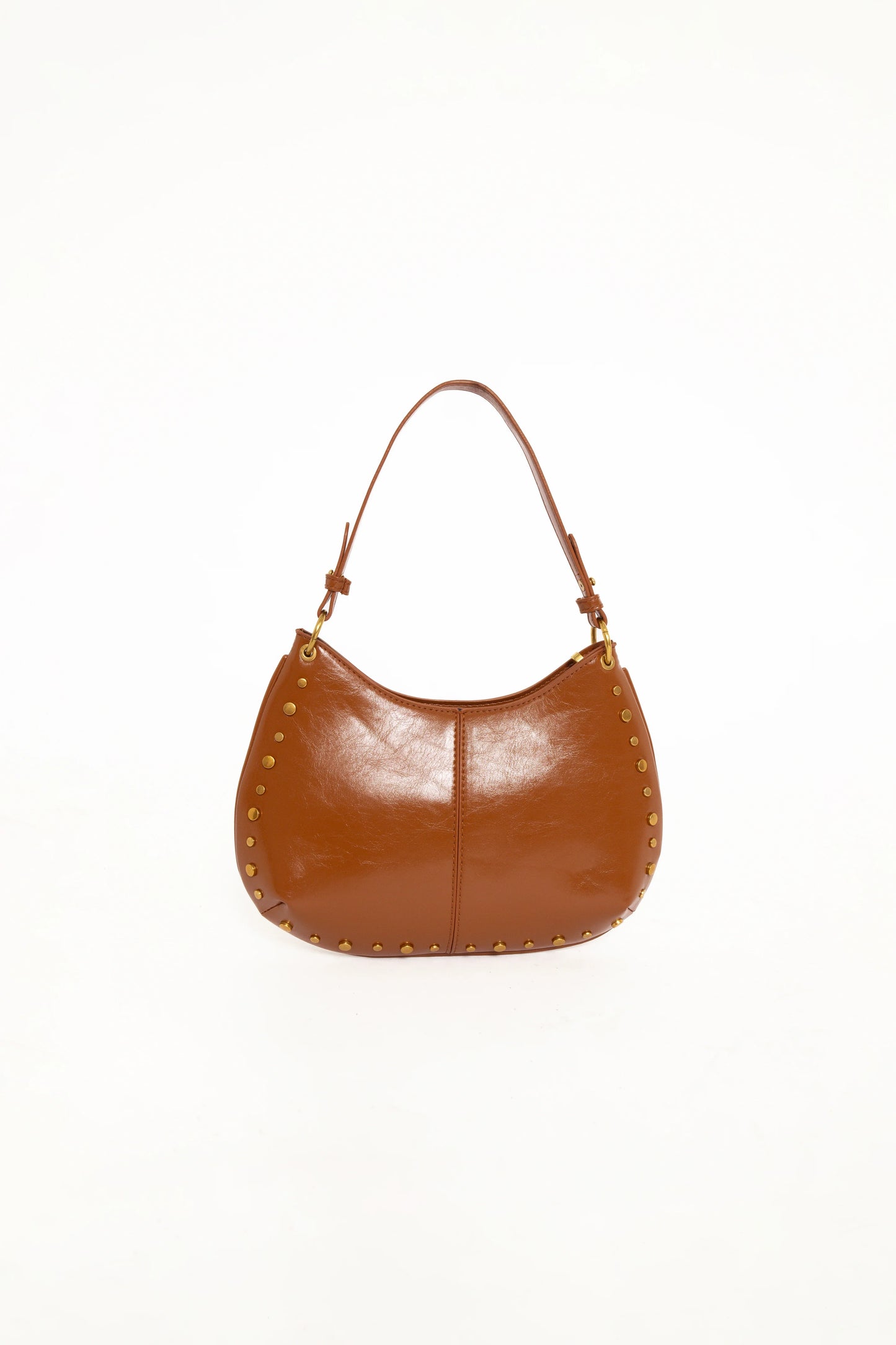 Celia Studded Bag Tan
