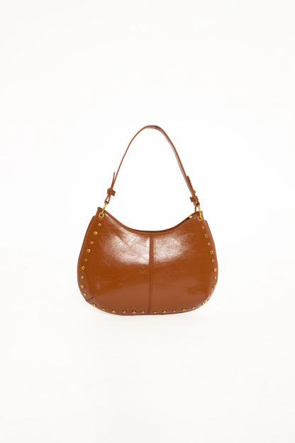 Celia Studded Bag Tan