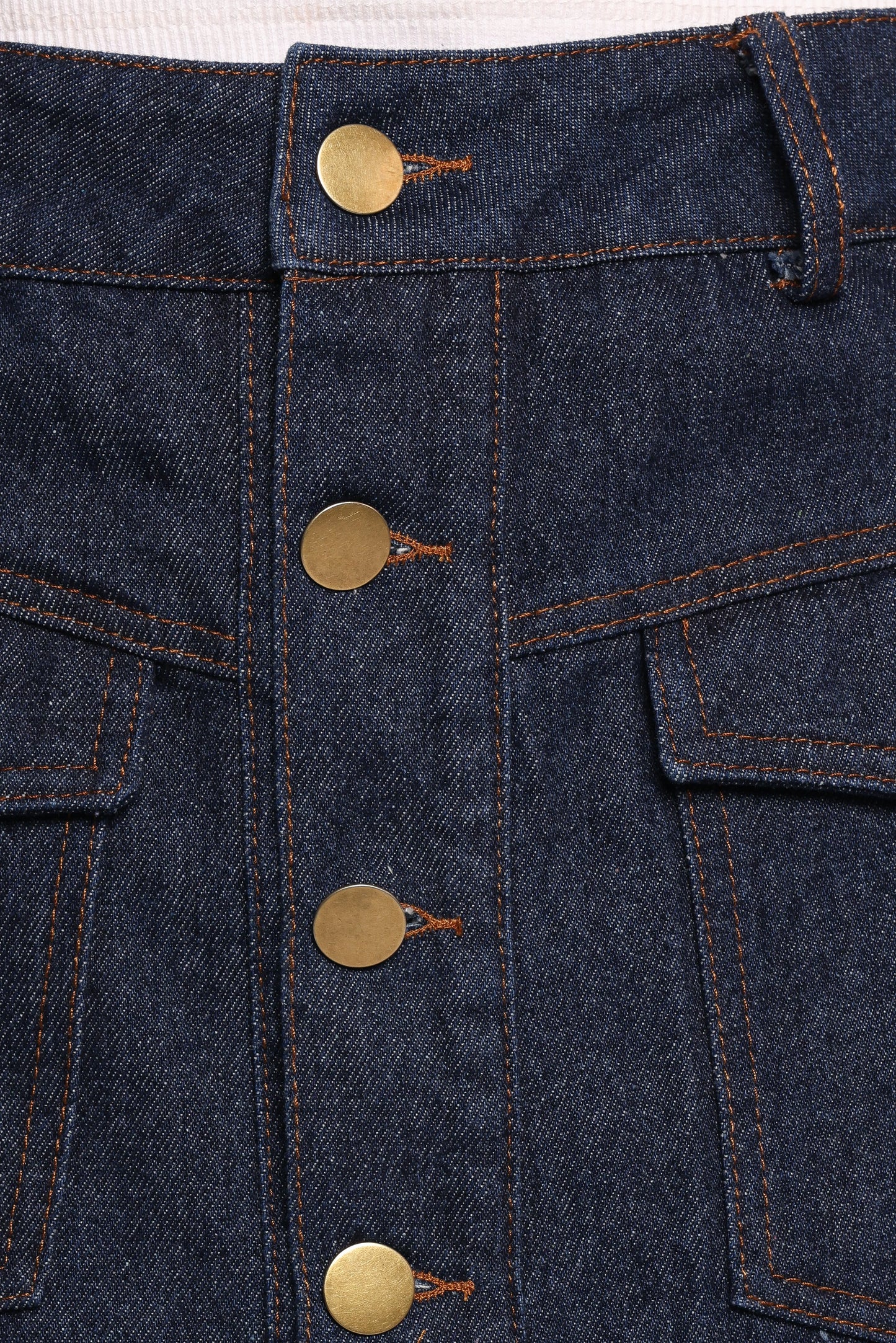 Presley Denim Skort Dark Denim
