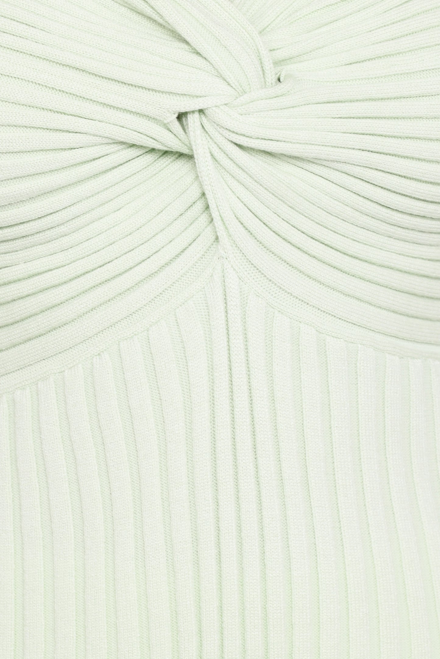 Demi Twist Detail Knit Top Sage