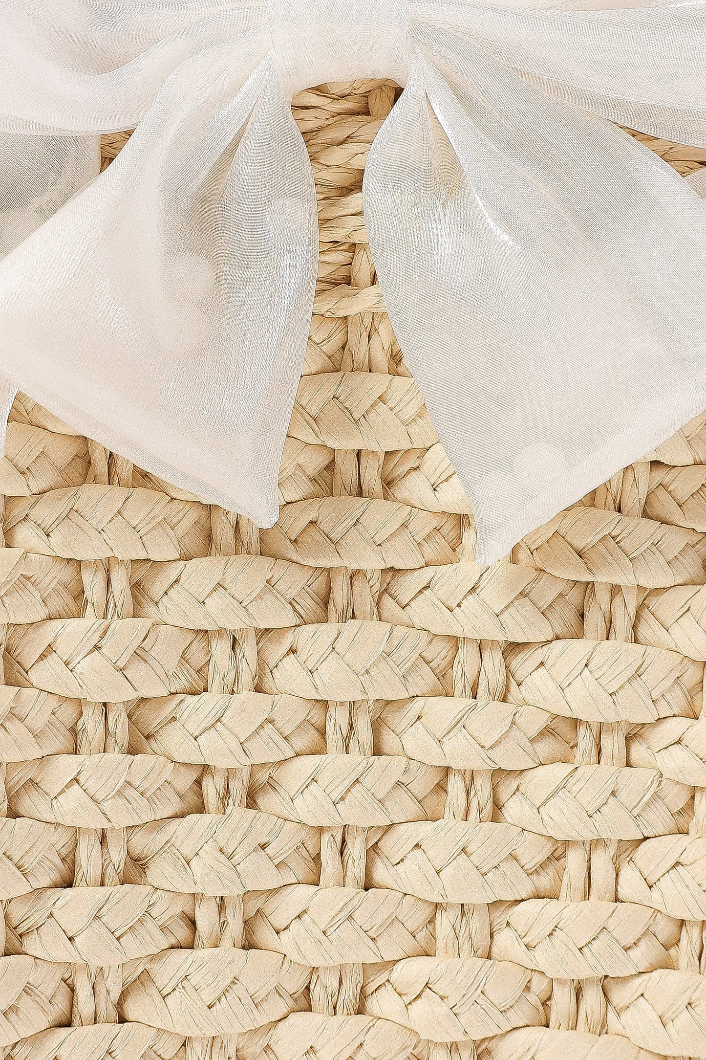 Ashy Bow Bag Neutral