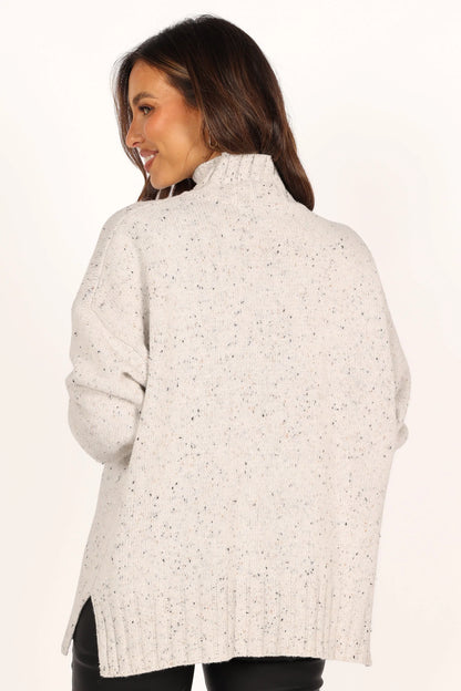 Conny Knit Sweater White