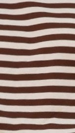Adelia Mini Dress Chocolate Stripe