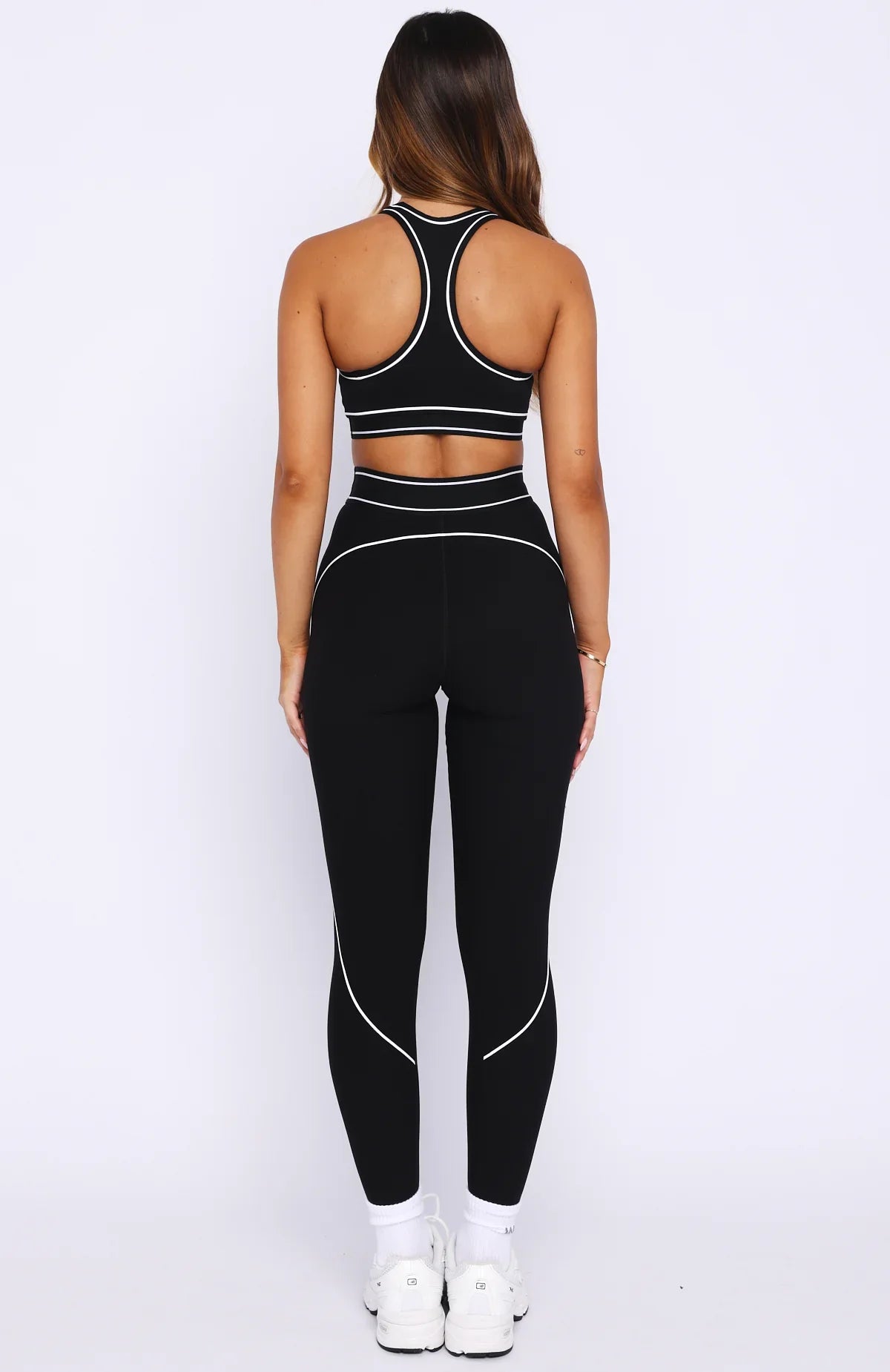 Precision Leggings Black White