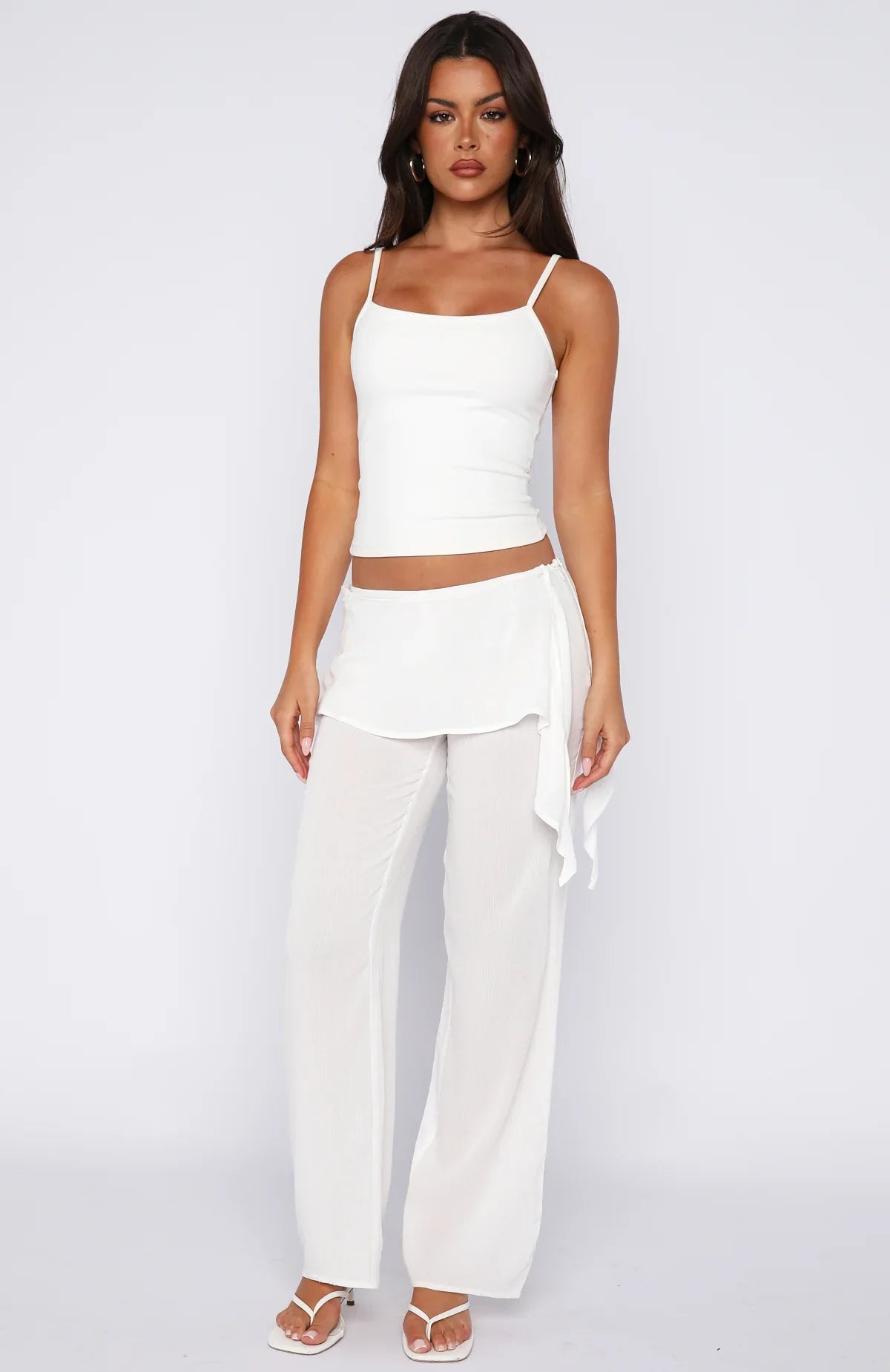 Start Me Up Pants White