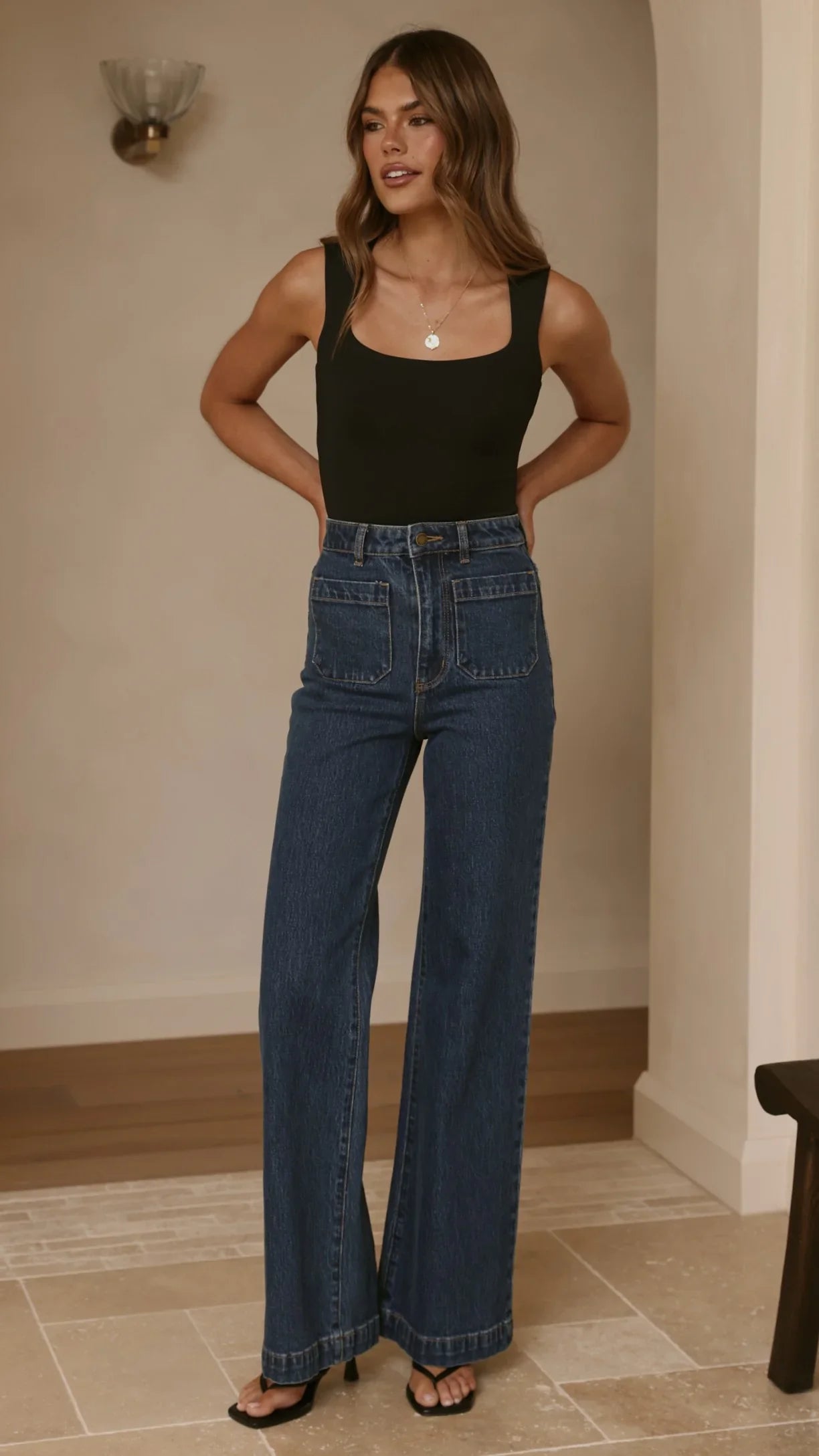 Rollas Sailor Jean Long Ashley Blue