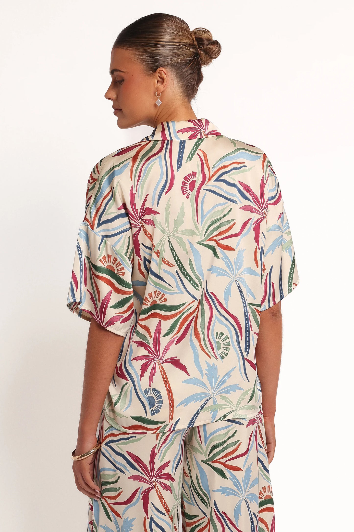 Illoura Short Sleeve Shirt Tahitian Tide