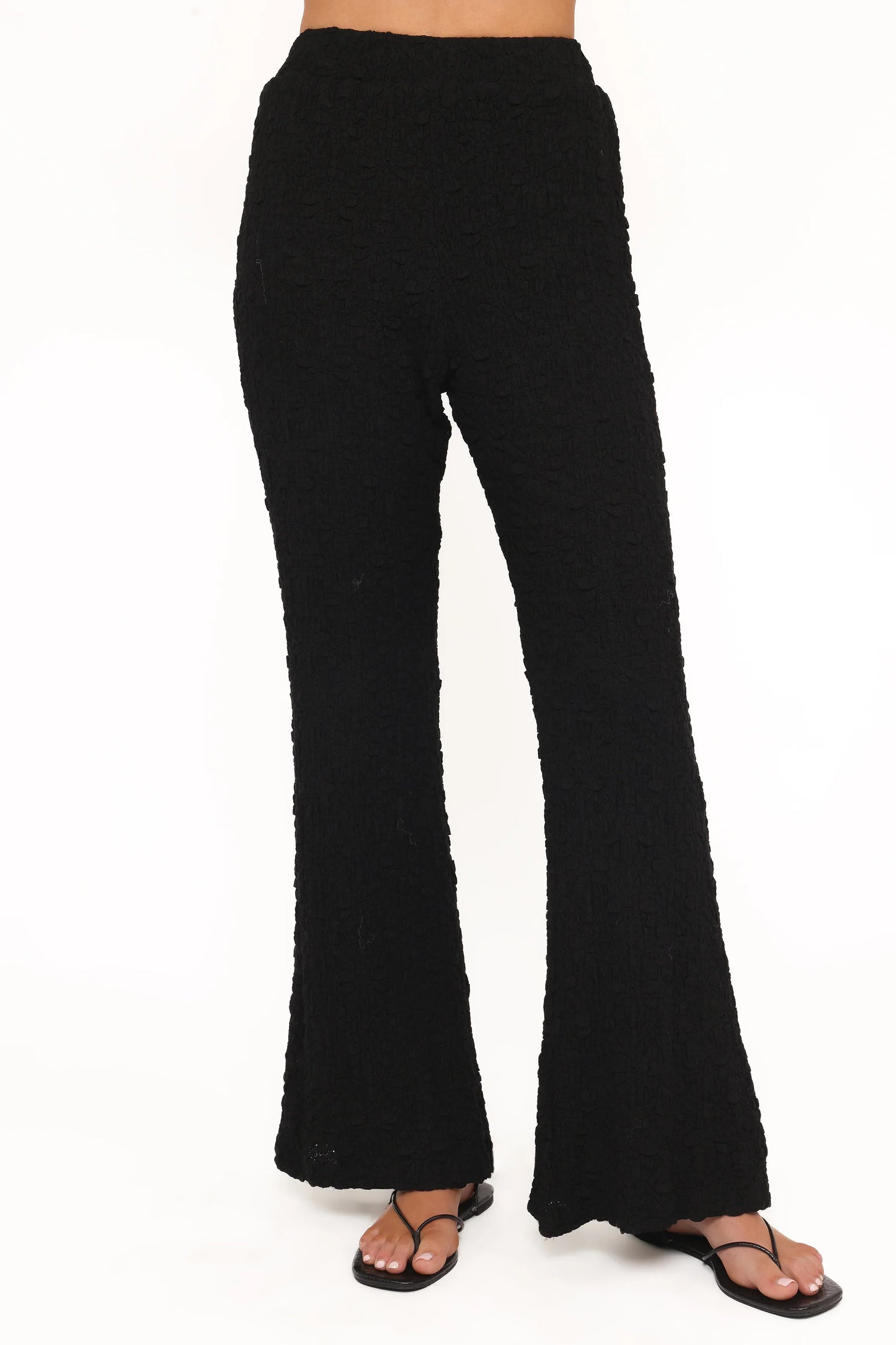 Gracie Lace Pant Set Black