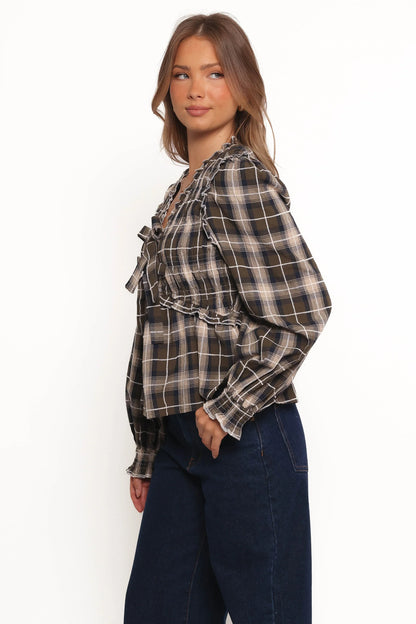 Grayson Top Olive