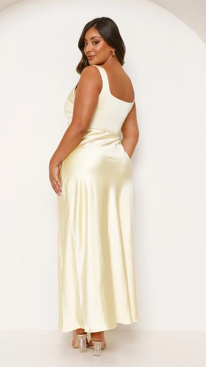 Alaria Maxi Dress Yellow