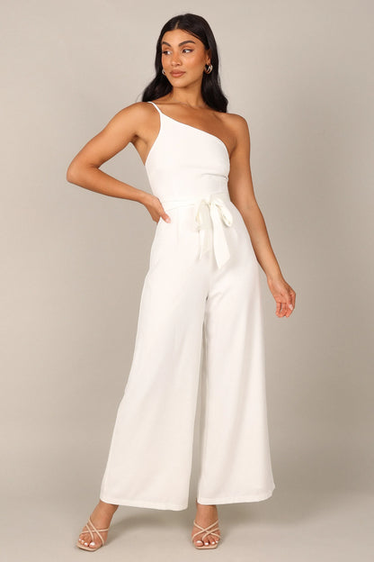 Leyton Jumpsuit White