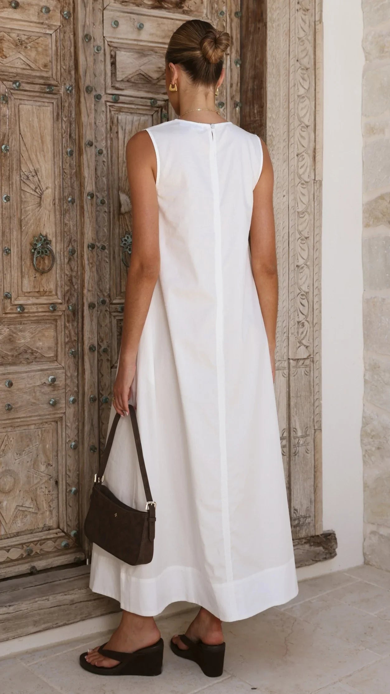 Alex Maxi Dress White