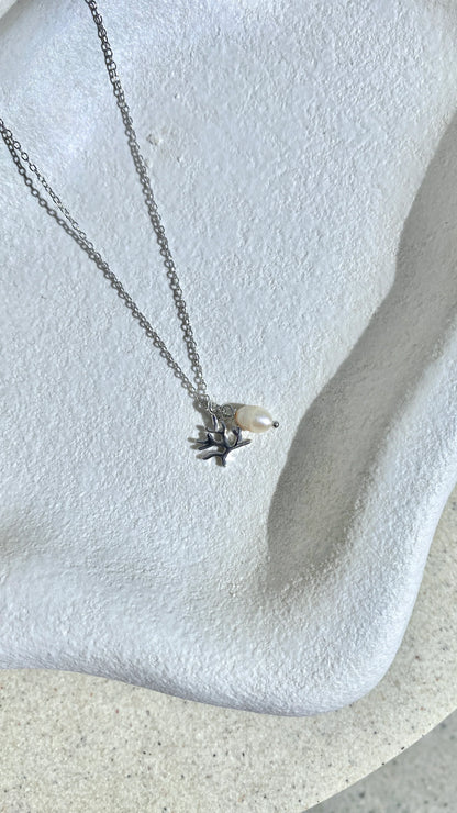 Coral Cove Necklace Sterling Silver