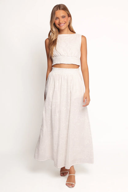 Kimora Top White