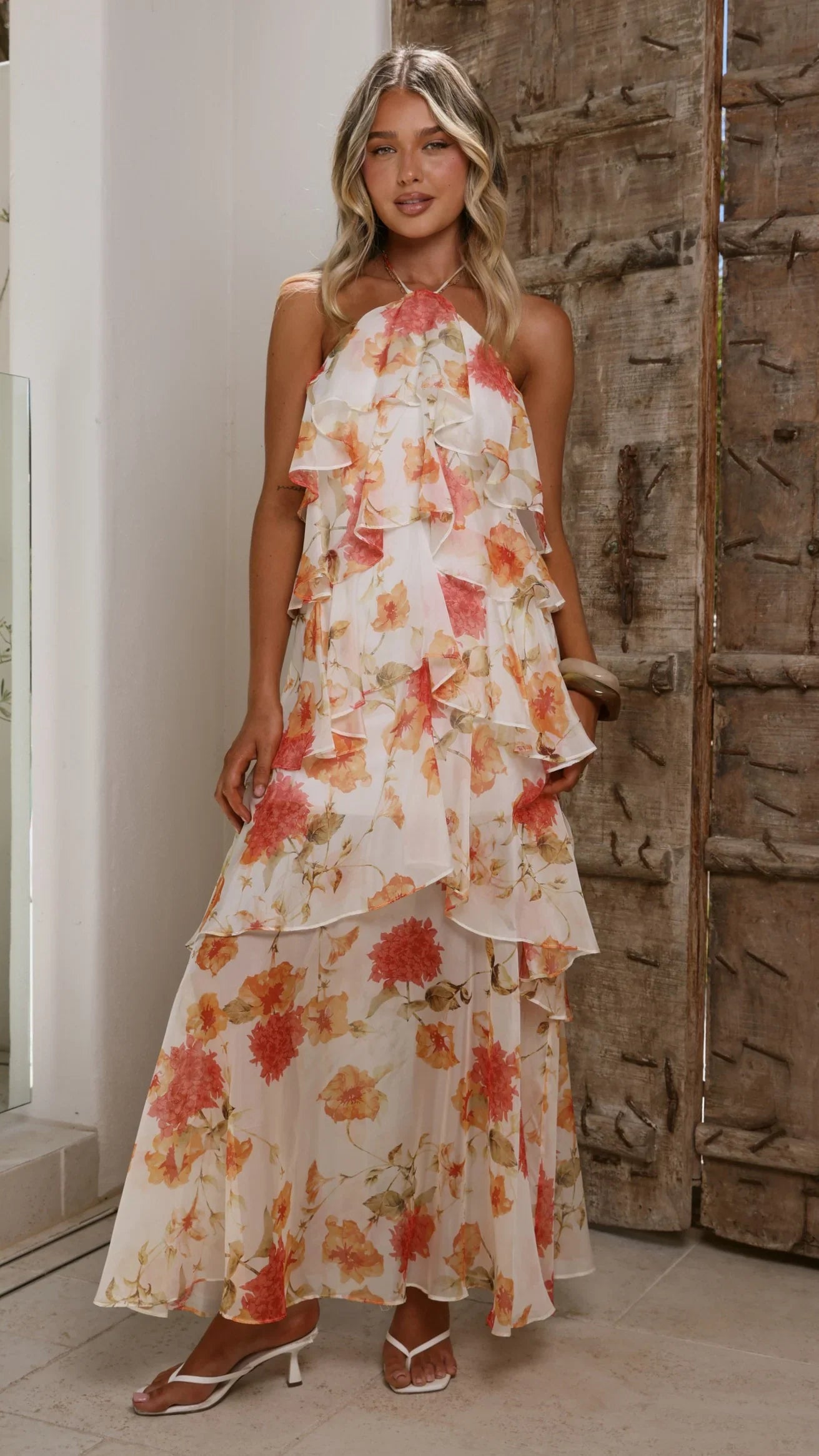 Loana Maxi Dress Spring Floral