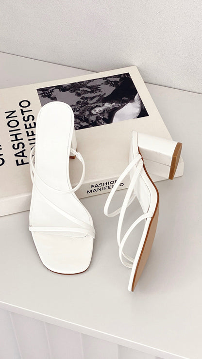 Yazmin Heel White