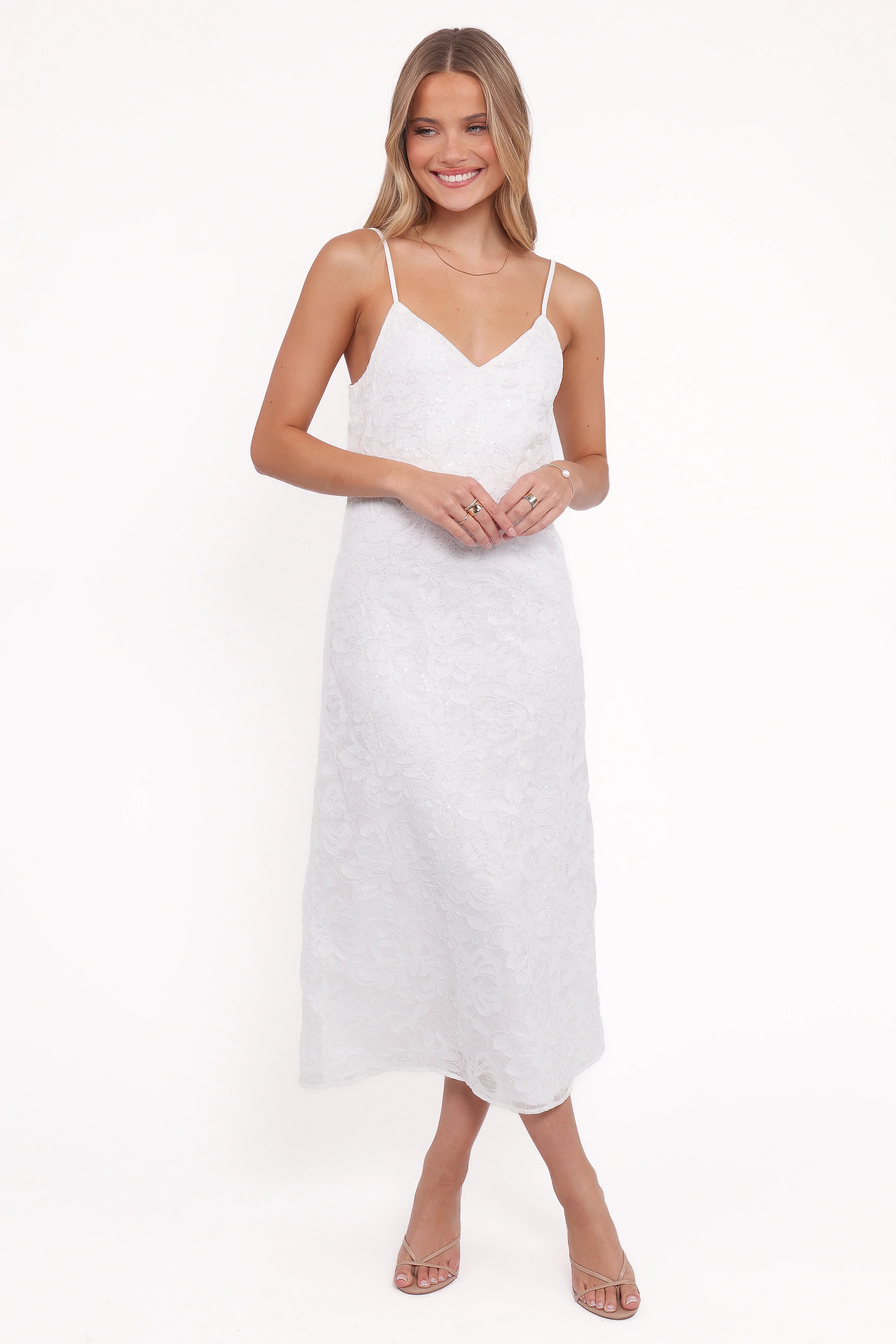 Saoirse Maxi Dress White