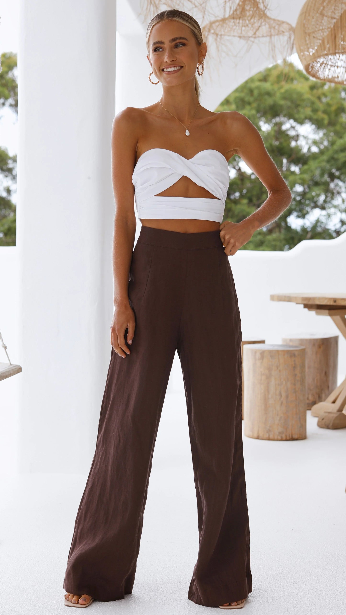Karah Pants Chocolate