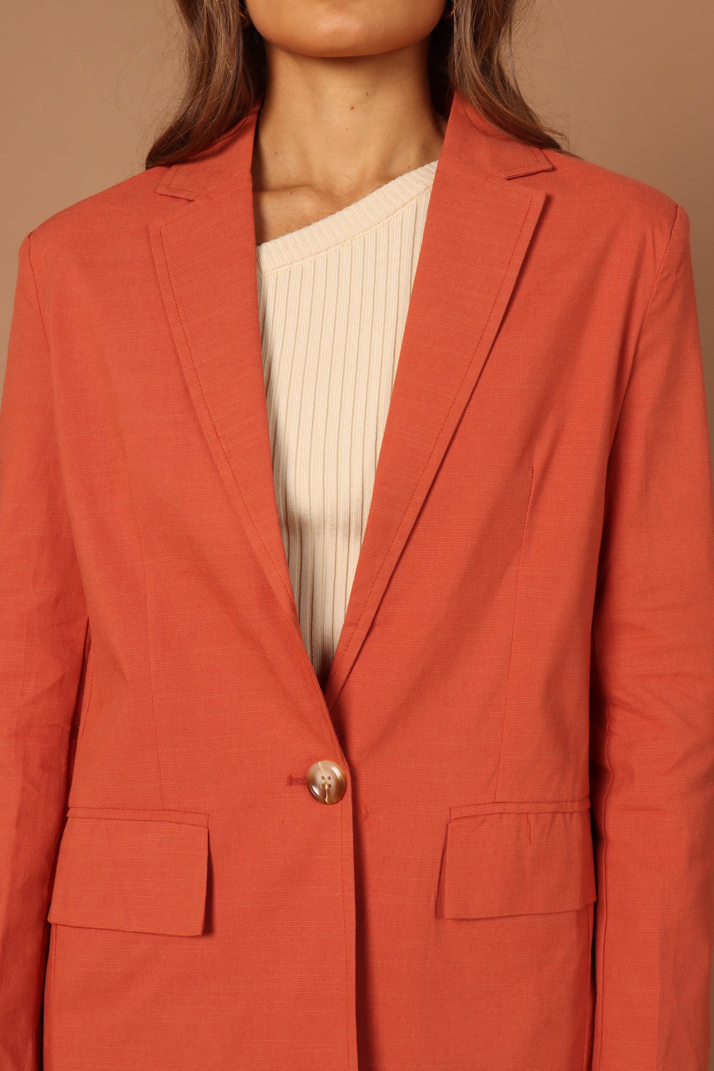 Manhattan Blazer Rust