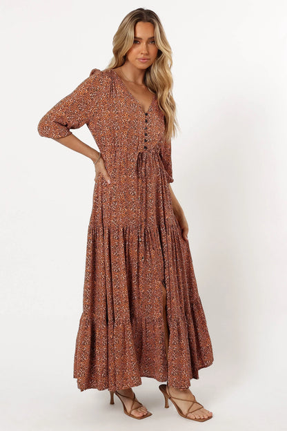 Kelda Dress Leopard Print