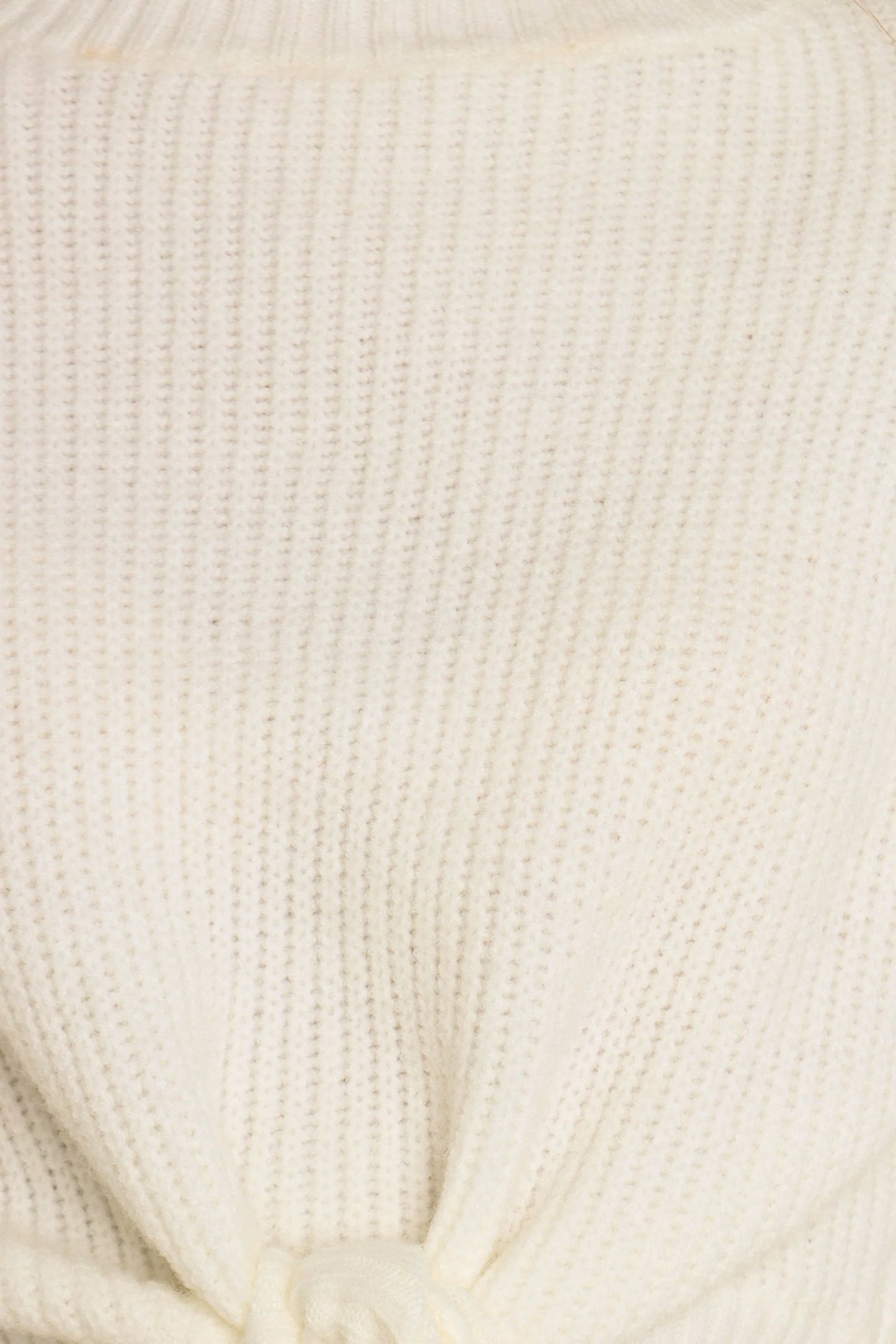 Captivate Knit Sweater Cream