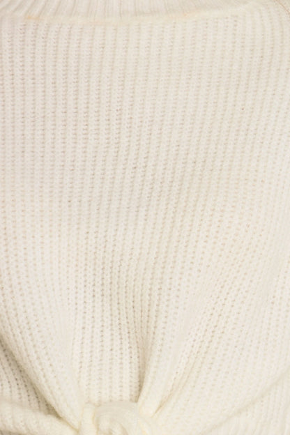 Captivate Knit Sweater Cream