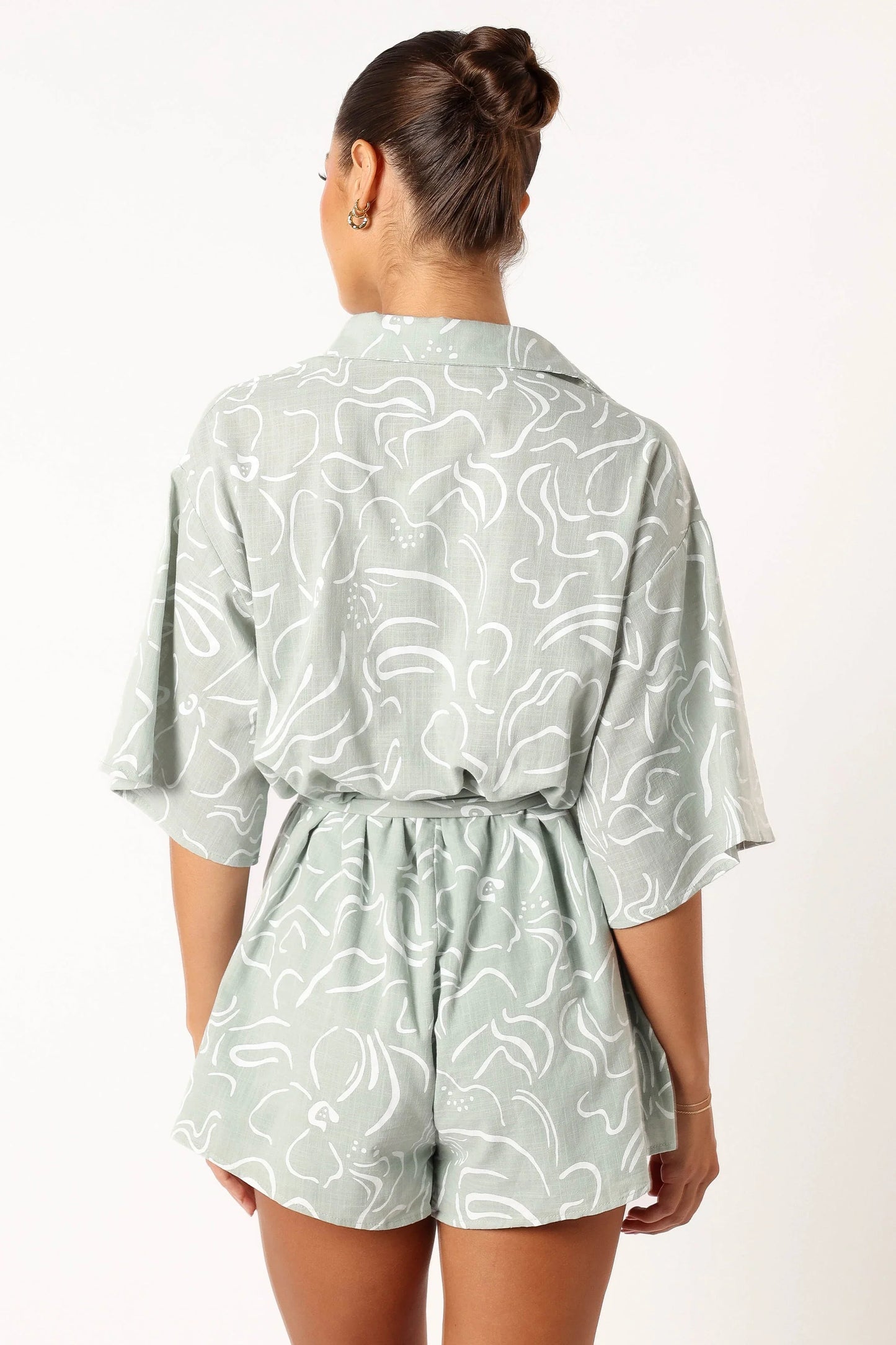 Kellie Romper Sage