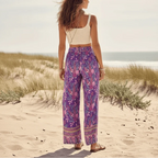 Wild Orchid Boho Wide Leg Pants