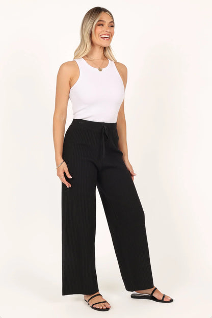 Pyrus Knit Pant Black