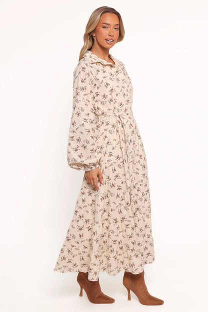 Lincoln Long Sleeve Maxi Dress Floral