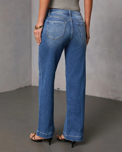 Emberlie Super Stretch Straight Leg Jeans