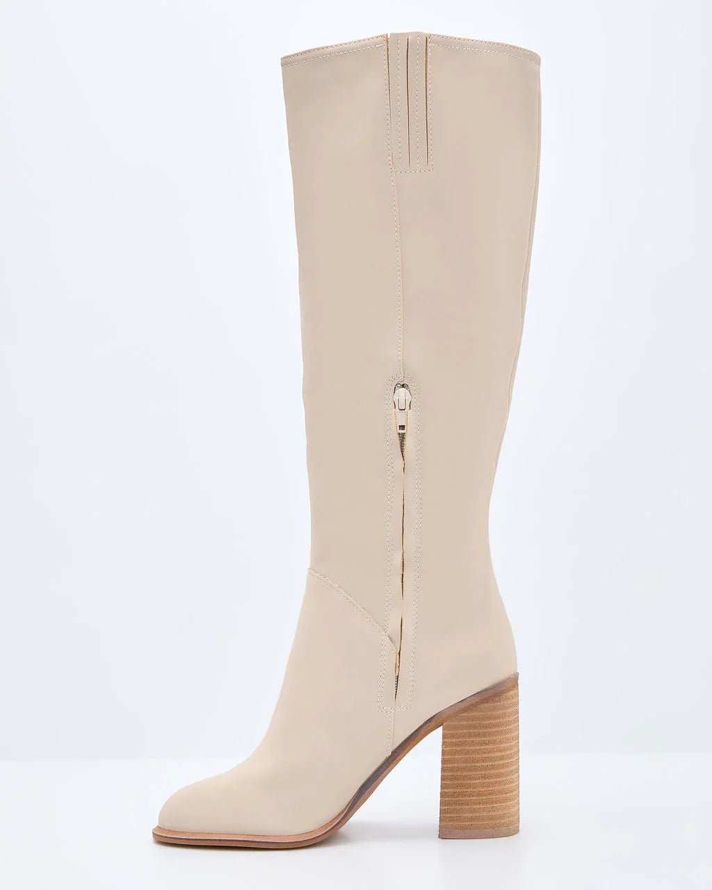Always Here Block Heel Knee High Boots