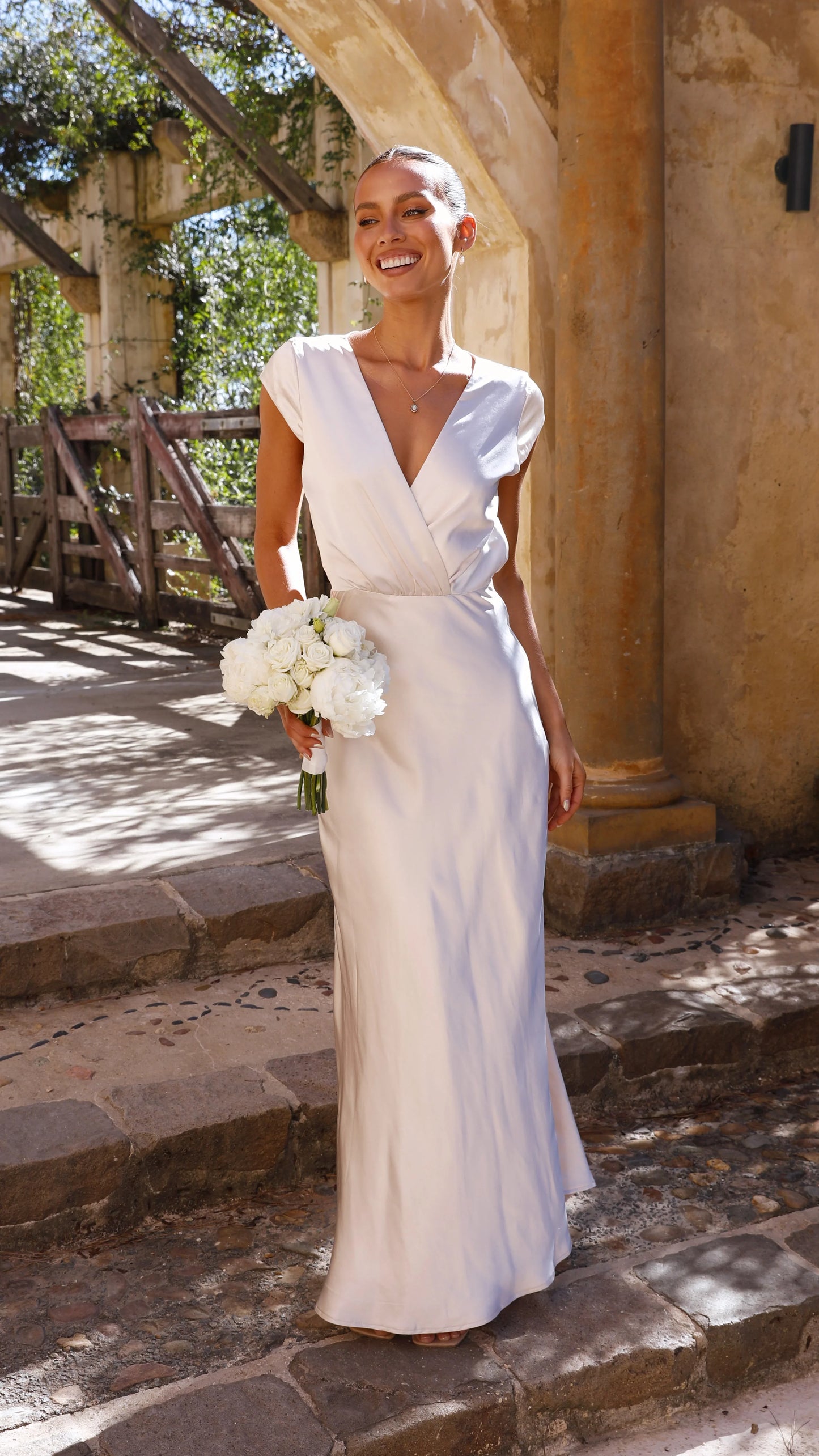 Selma Maxi Dress Champagne
