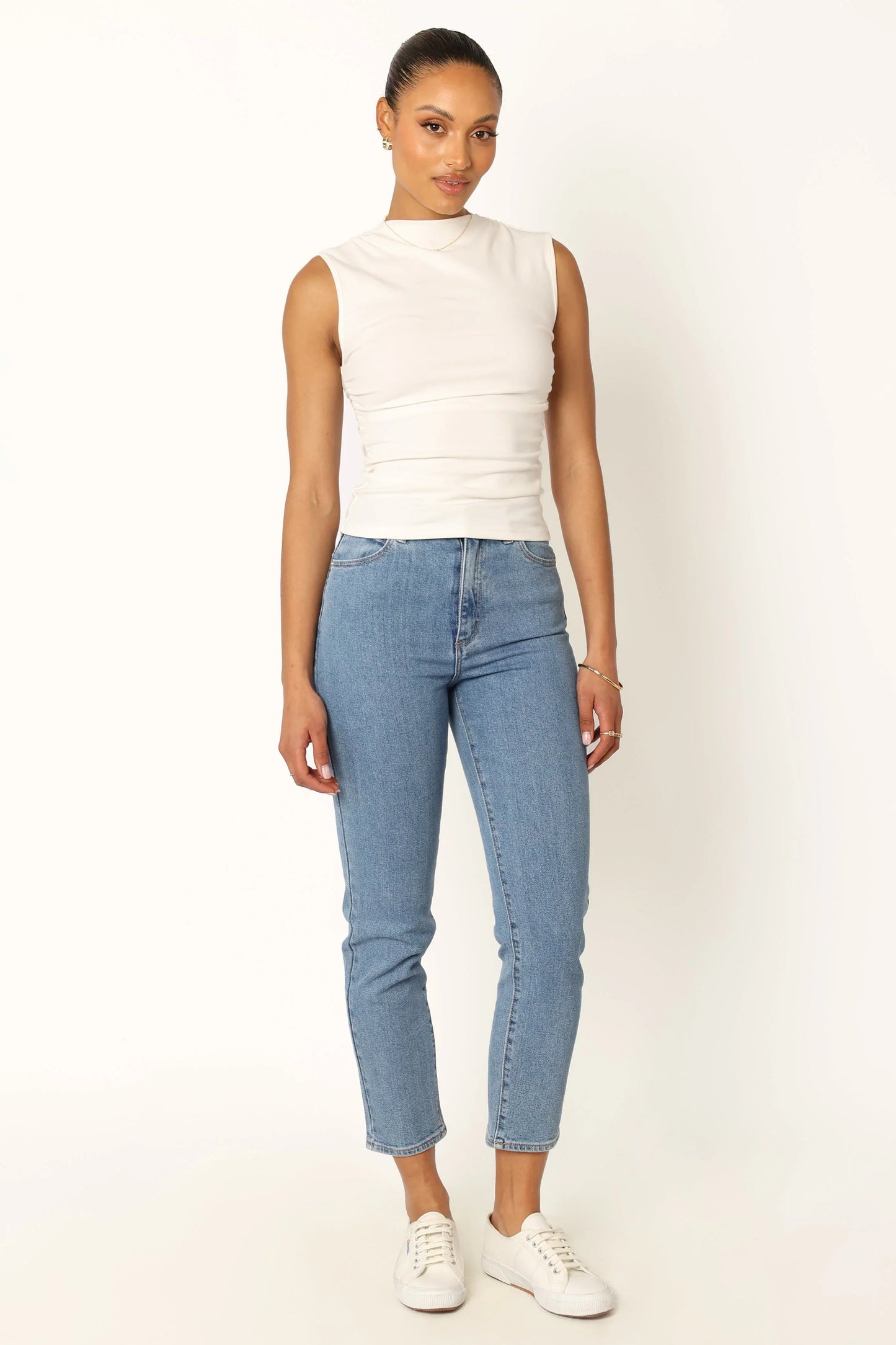 Nissa Top Off White