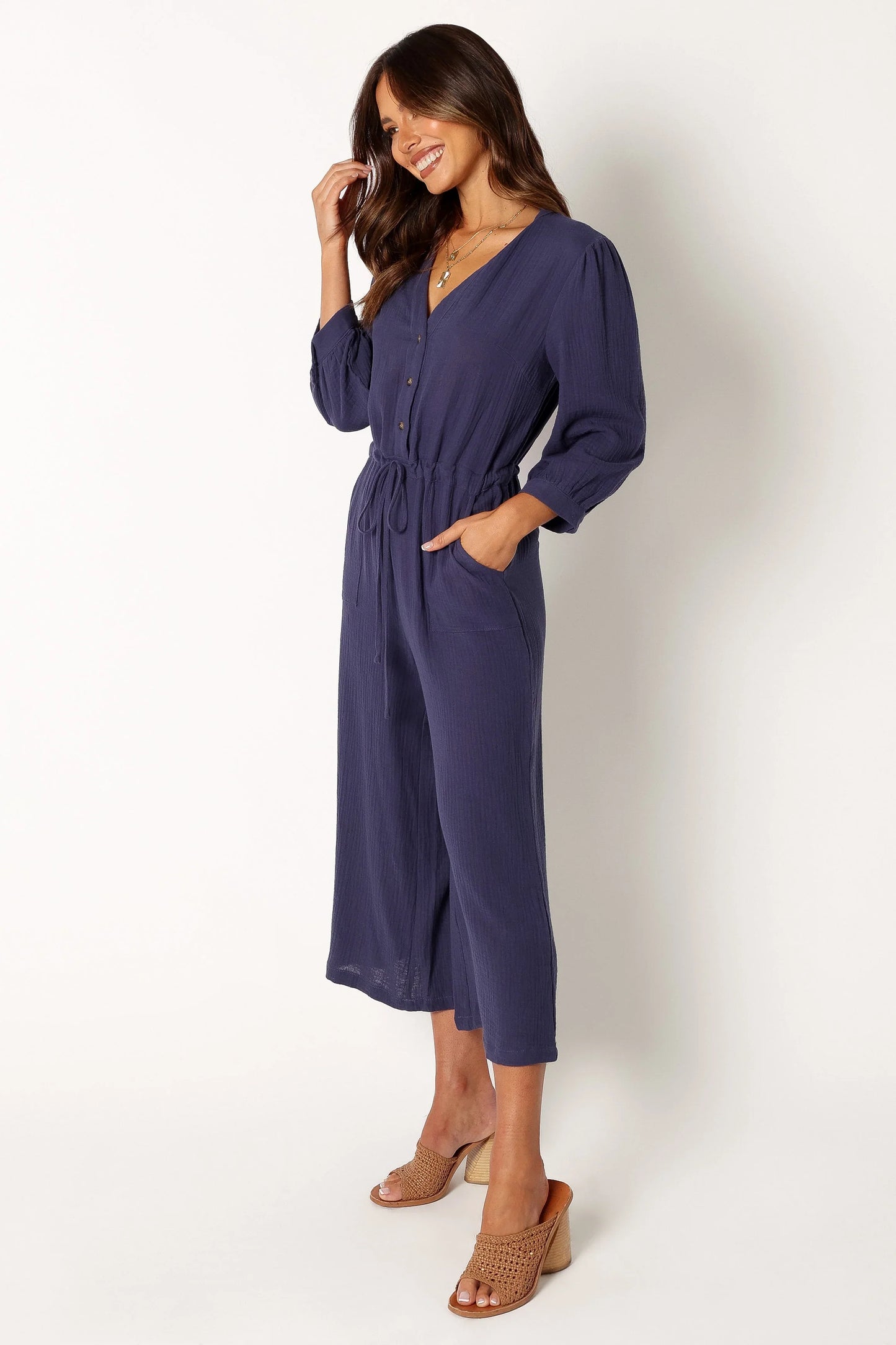 Roberta Jumpsuit Navy