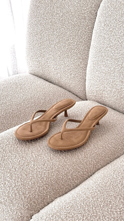 Zaven Heel Cumin Suede