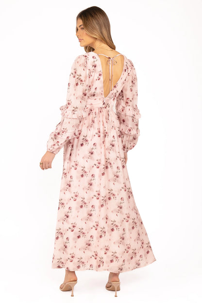 Vayla Maxi Dress Pink Rose