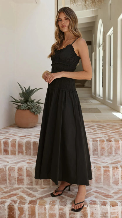 Vida Maxi Dress Black
