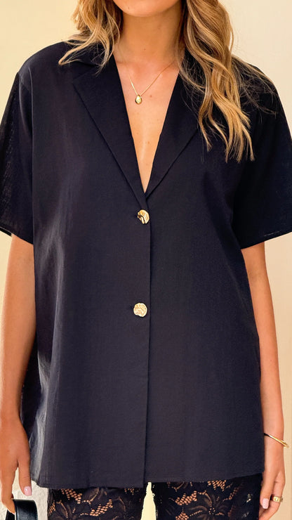 Azura Shirt And Pants Set Black