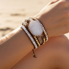 Boho Stone Beads Wrap Bracelet
